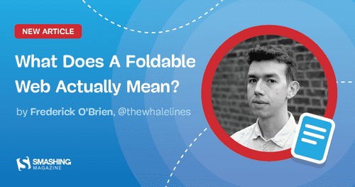 What does a foldable web actually mean social image