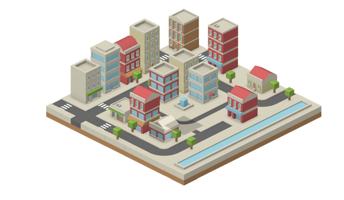 Isometric city