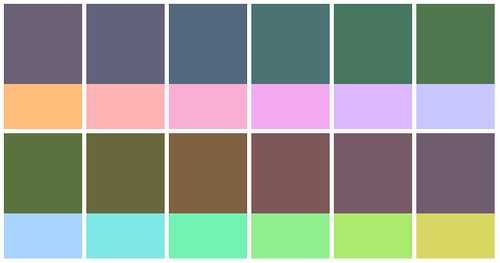 Color palettes