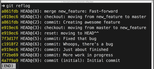 Git commits